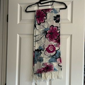 Floral scarf
